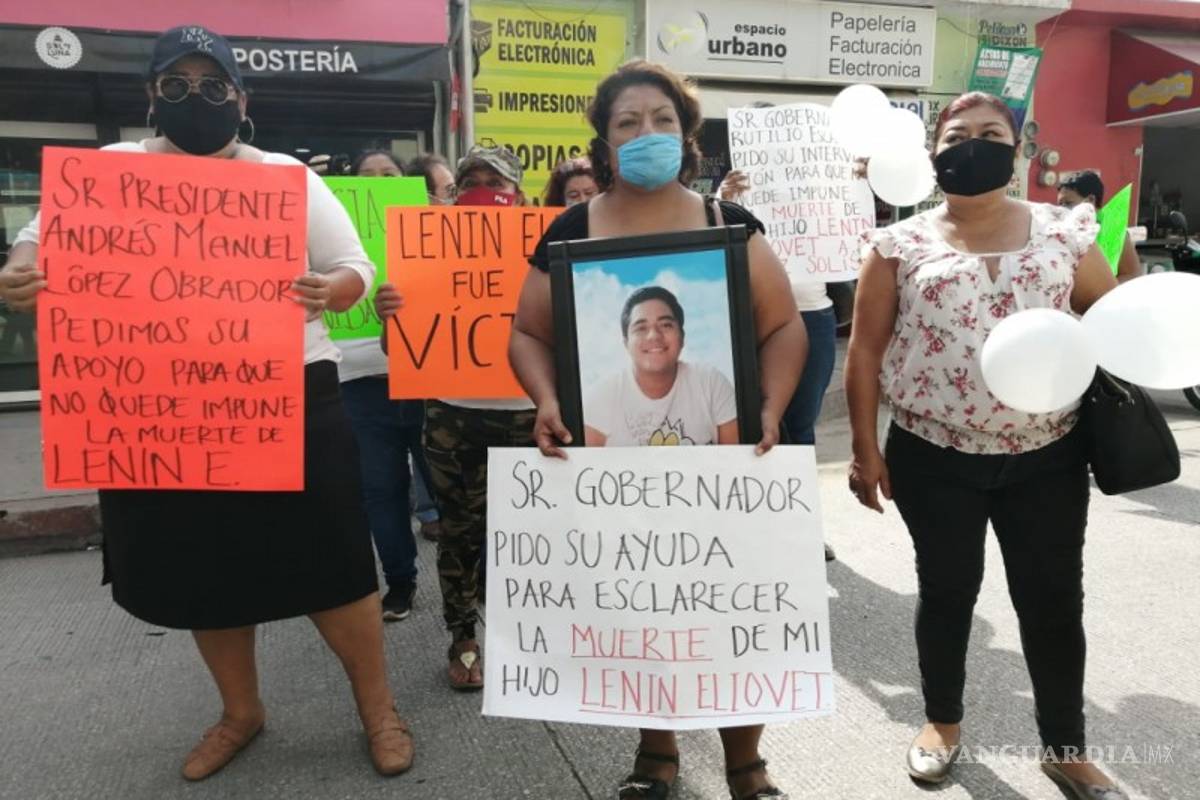 $!Lenin fue encontrado muerto y sin órganos, exigen dar con responsables