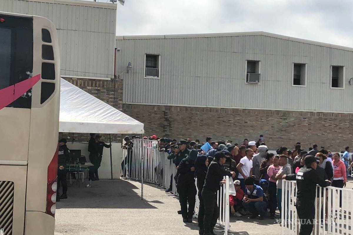 Más de 600 migrantes del albergue de Piedras Negras fueron rechazadas para permanecer en México; en 2018 el país retornó a 109 mil personas