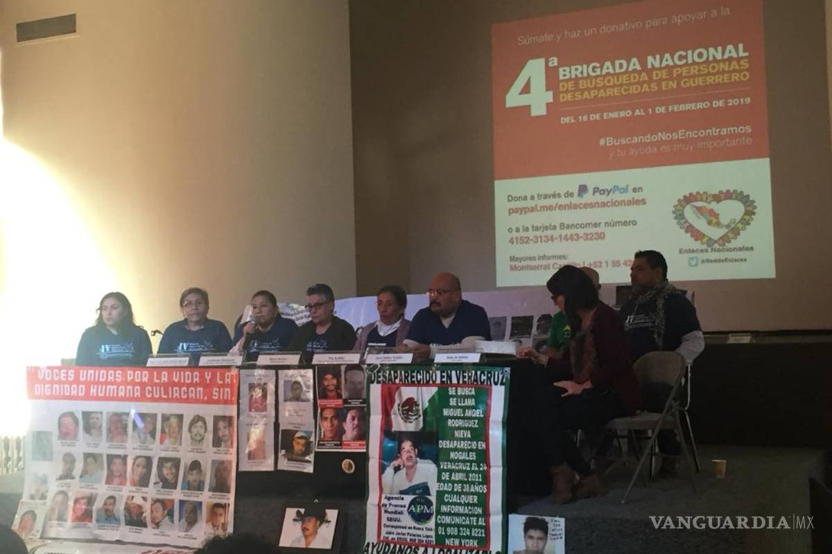 Seguirá la “simulación” del gobierno con desaparecidos, advierten