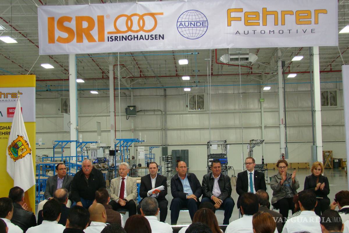 Inicia operaciones 2ª planta ‘Isringhausen’ en Derramadero