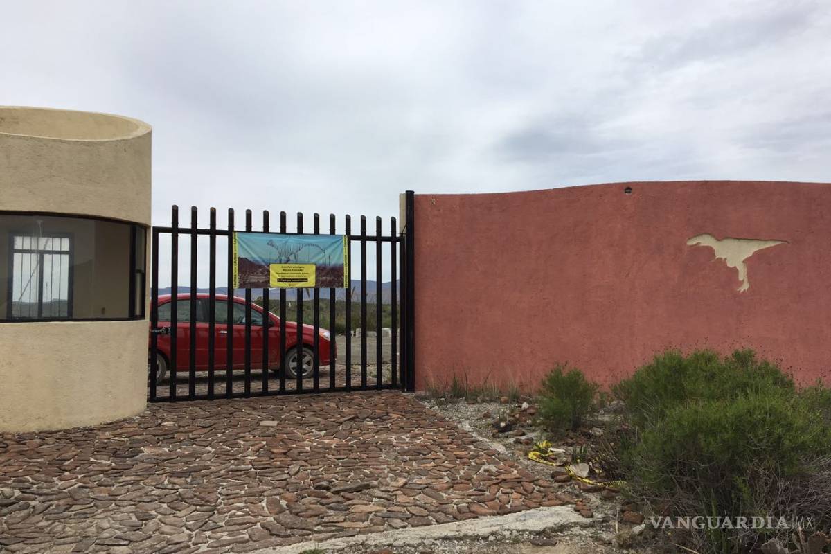 $!No hay quién guíe a turistas en la zona paleontológica de General Cepeda