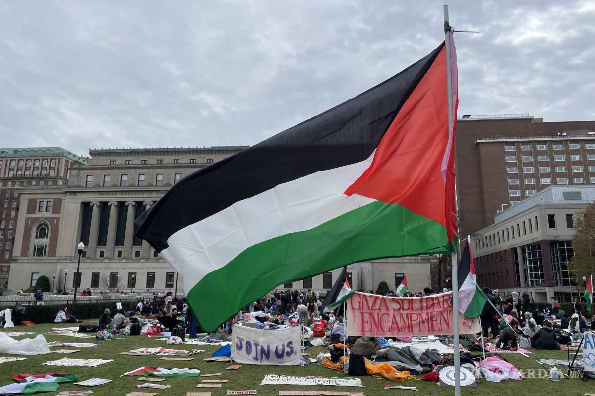 Protestas por la guerra en Gaza en la Universidad de Columbia: las tensiones aumentan