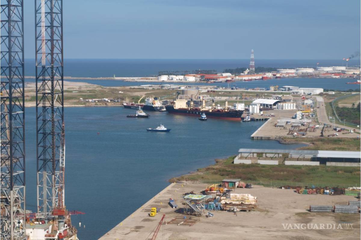 Puerto de Tabasco tiene el mayor movimiento de carga