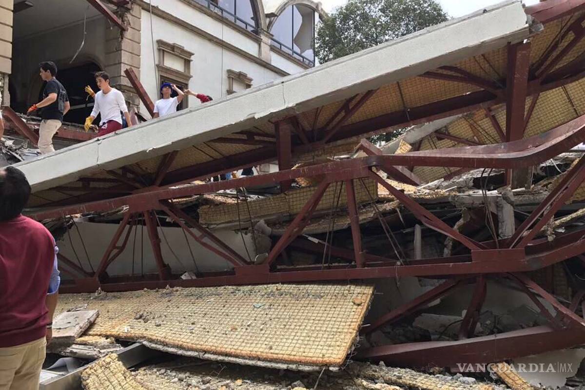 $!Fotos del desastre que dejó el sismo en la Ciudad de México