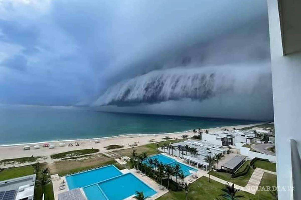 ¿Extraterrestres protegen a Tamaulipas?... la misteriosa meganube que inquietó a los habitantes de playa Miramar (videos)