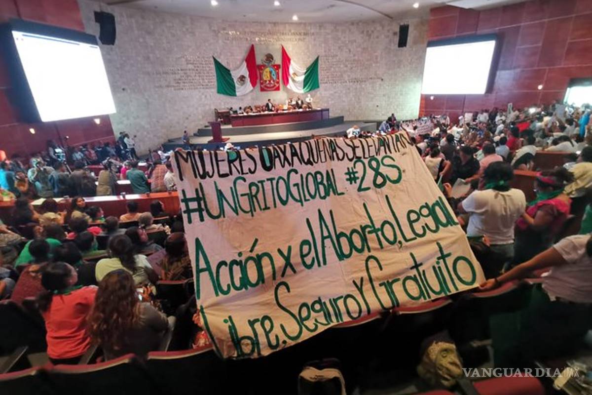 Aprueban en lo general y particular la despenalización del aborto en Oaxaca