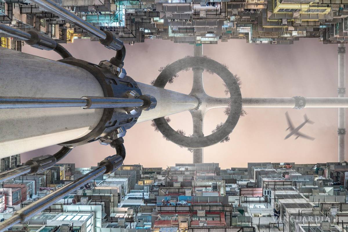 $!Proyecto Connecting Skyscrapers, de Zheng Xiangyuan.