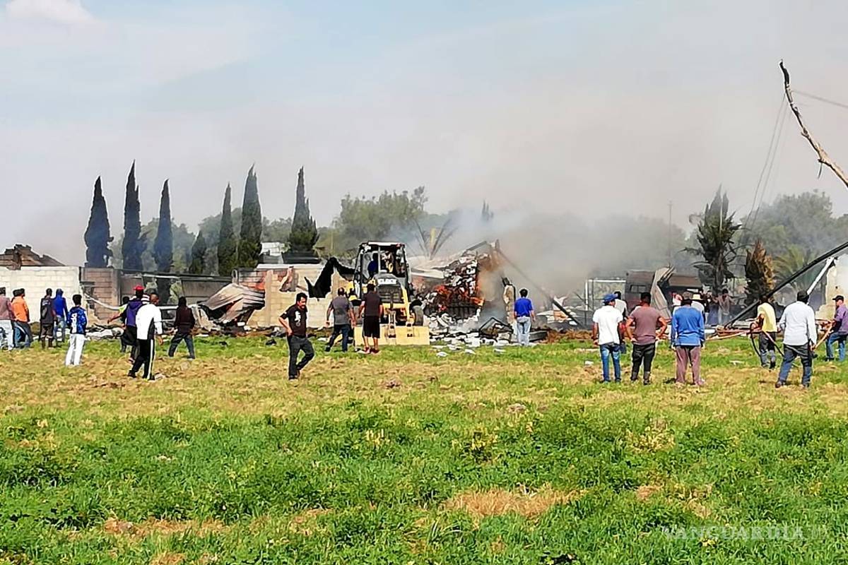 Explosión de polvorín en Zumpango deja un muerto y un herido (video)