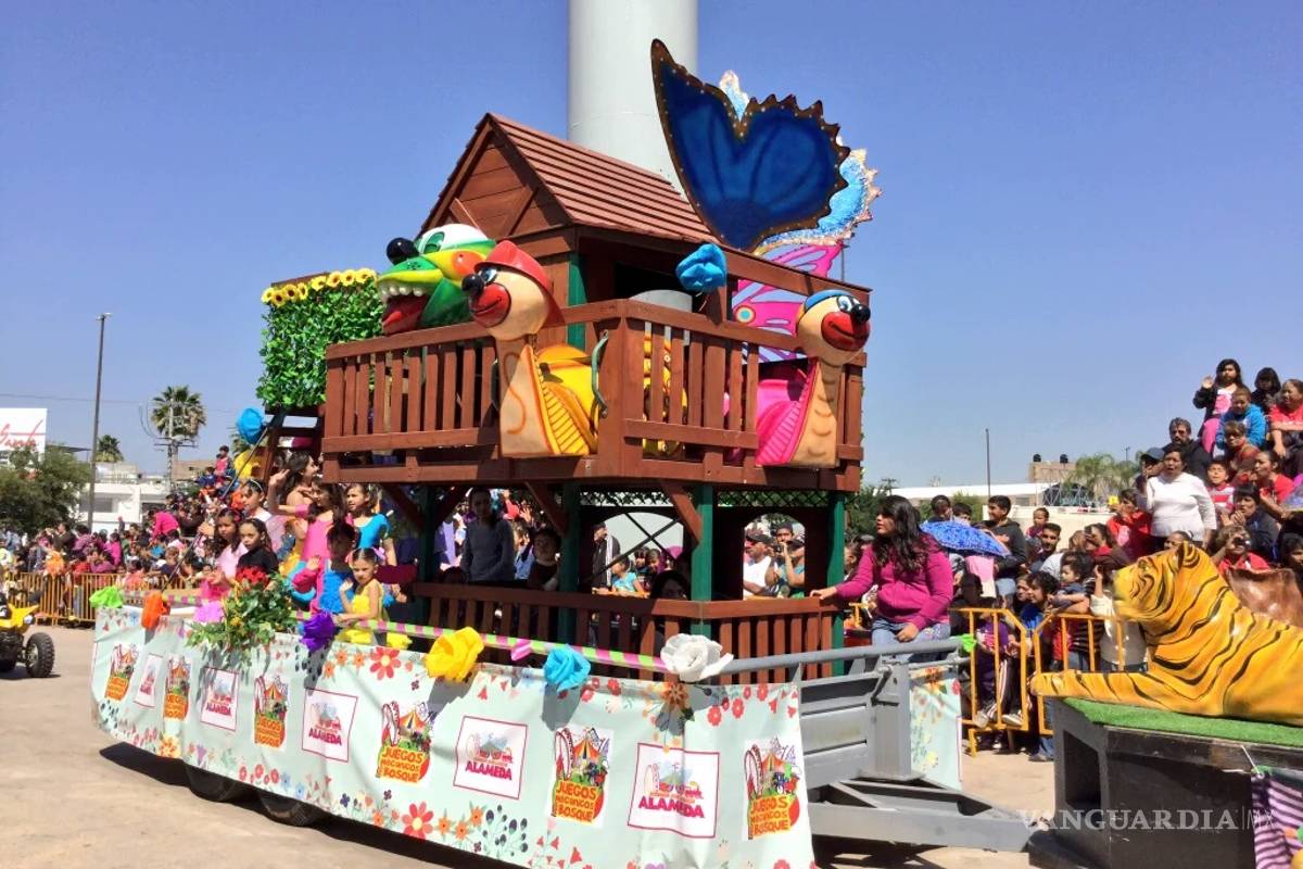 Festejan con desfile llegada de la primavera en Torreón