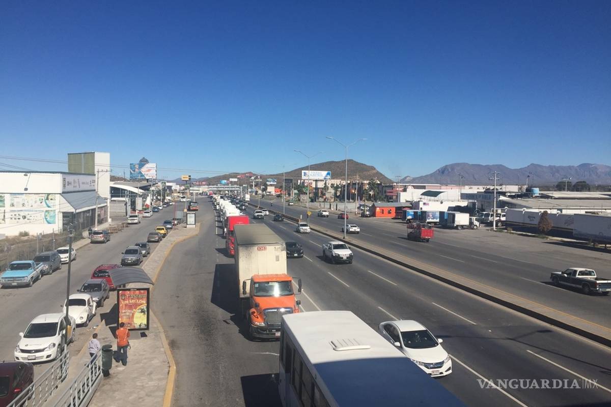 Transportistas se unen a manifestaciones contra el gasolinazo en Saltillo