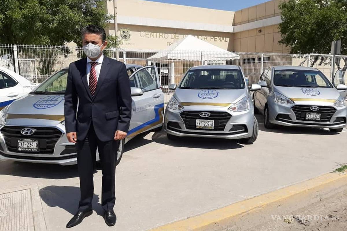 $!Entrega Mery Ayup unidades a Centros de Justicia en Coahuila