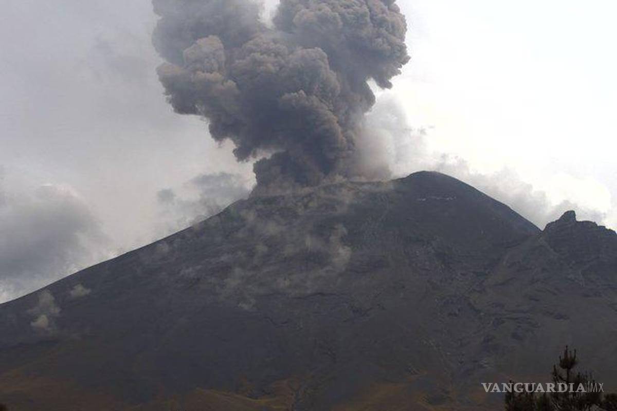 Ceniza del volcán Popocatépetl llegaría hasta la Ciudad de México; emiten recomendaciones