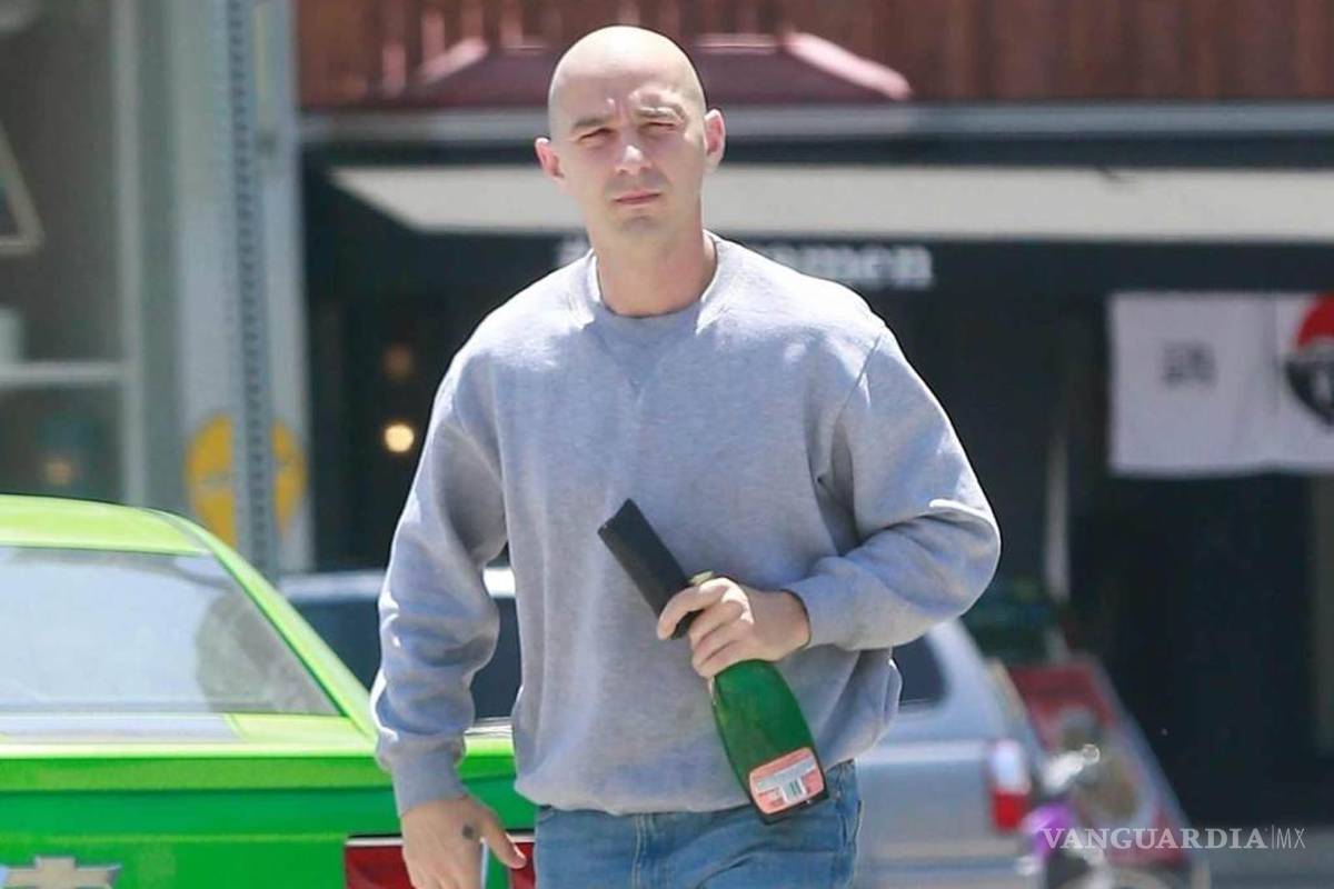 $!Shia LaBeouf cambia de look y ¡está irreconocible!