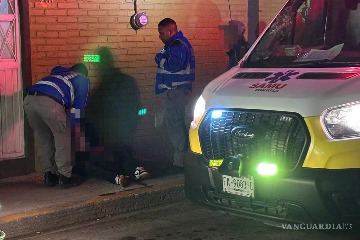 Saltillo: joven resulta herido al sorprender a su pareja con otro hombre en la colonia Topo Chico