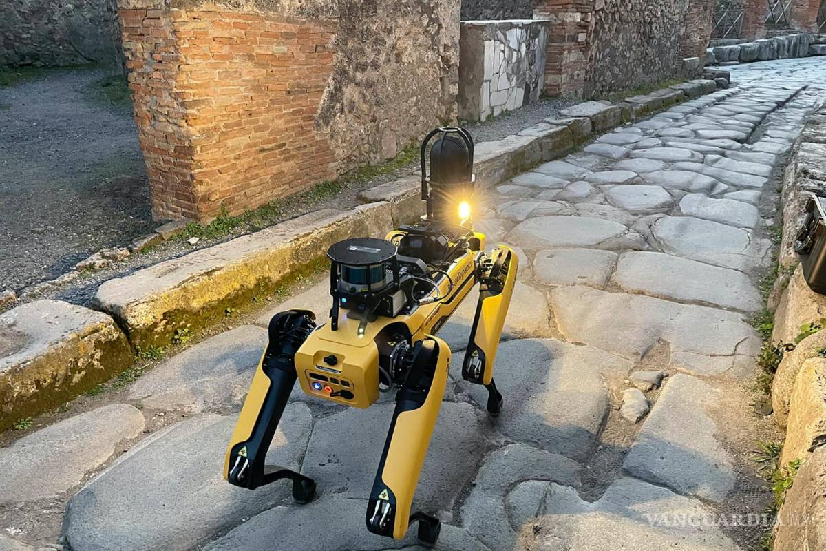 “Spot”, un perro-robot para descubrir y proteger a Pompeya