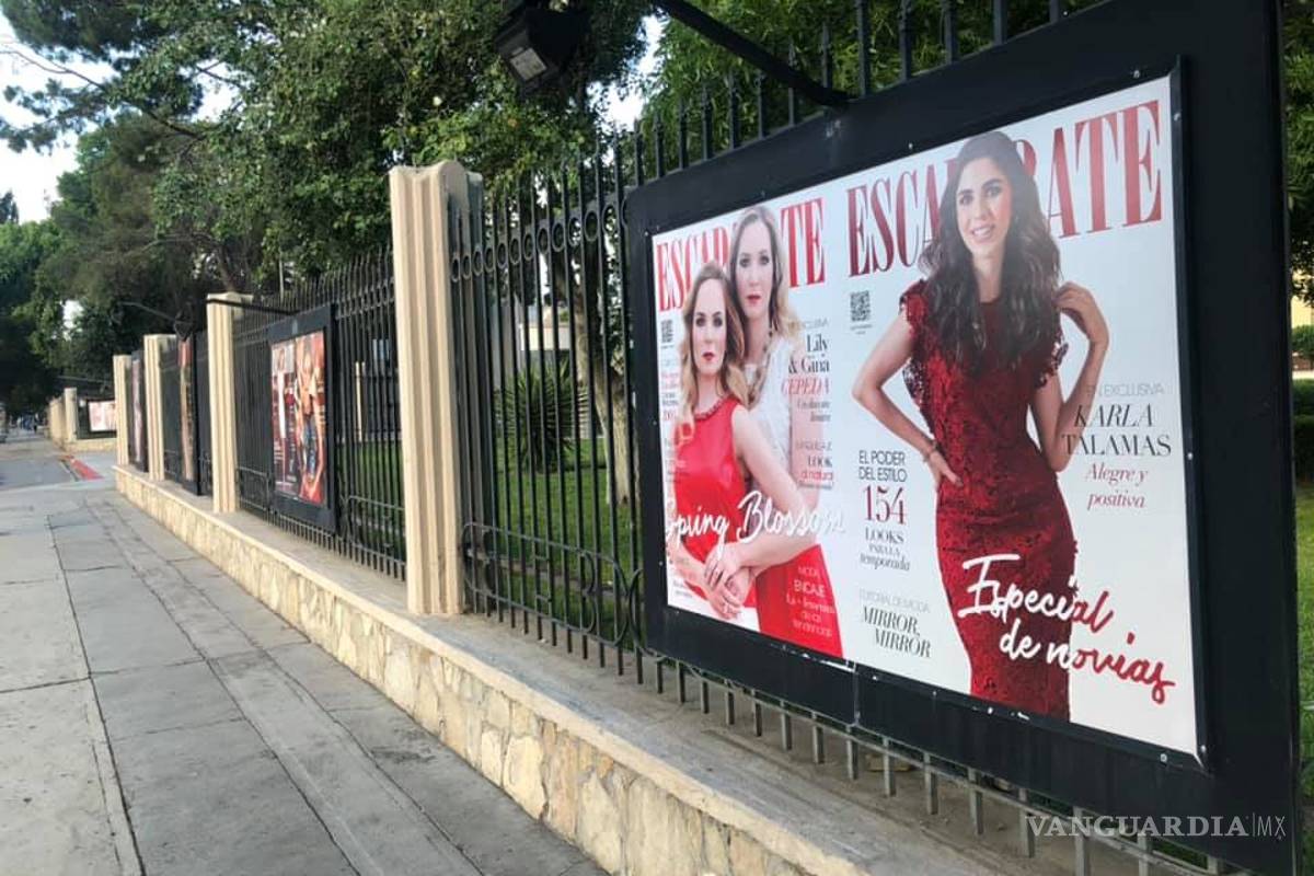 $!Retiran exposición de revista Escaparate de las rejas del Ateneo Fuente