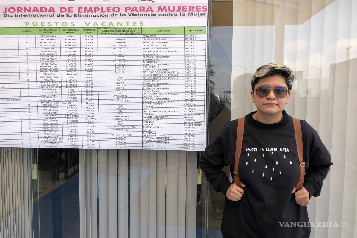 Activista por los derechos humanos con dos carreras no puede encontrar empleo formal en Coahuila