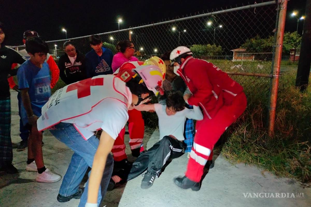 Sujeto golpea con un tubo de acero a menor, en Saltillo