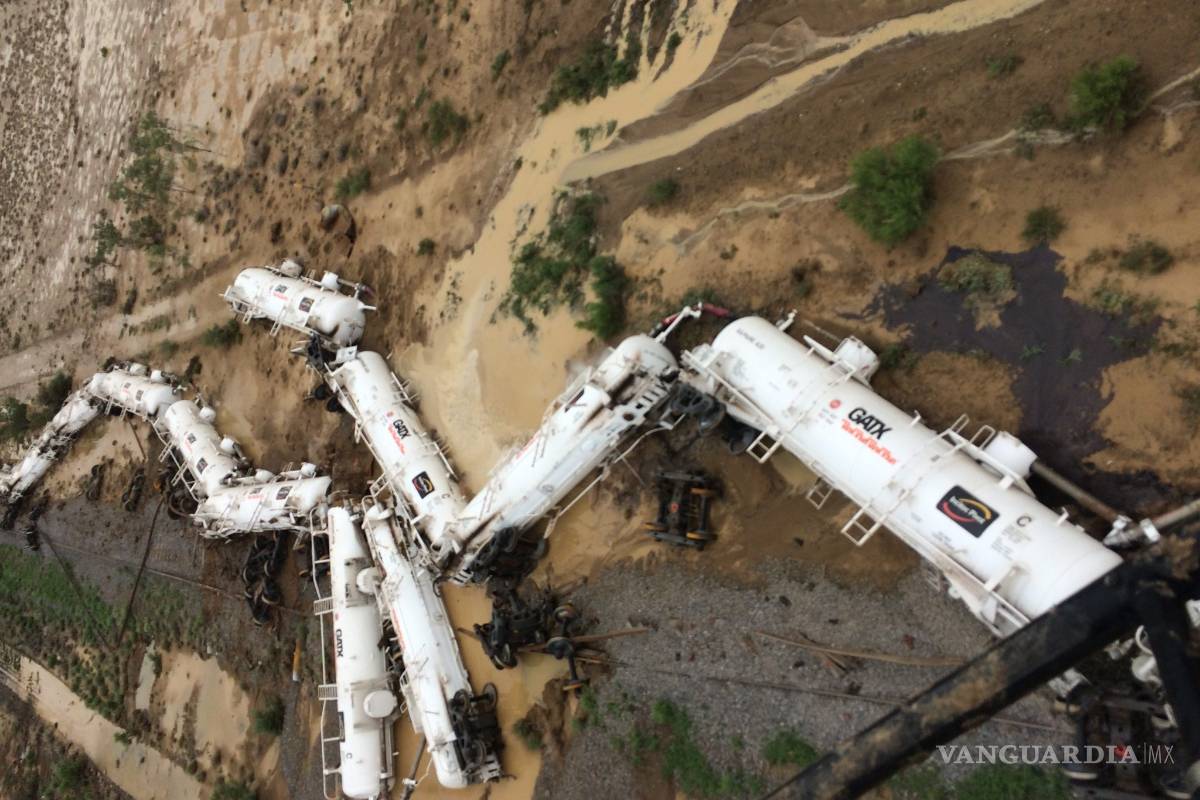 Descarrila en Australia un tren con ácido sulfúrico