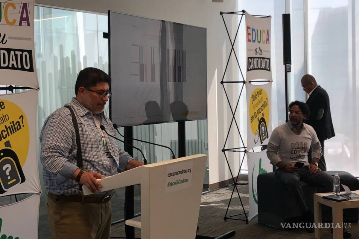 Candidatos a la Presidencia reprobados en educación