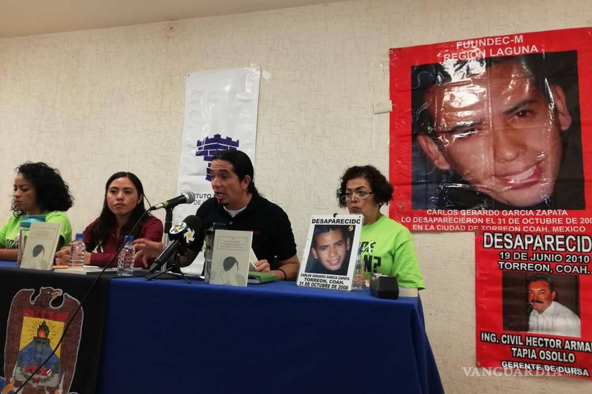 Presentan en Torreón libro sobre la historia de madres de desaparecidos