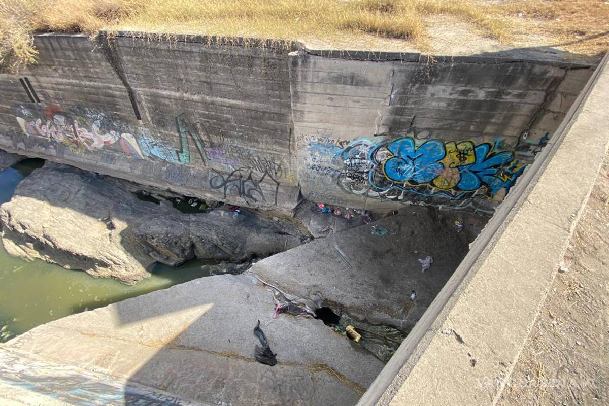 Rescatan a hombre de la tercera edad lesionado en Arroyo de Saltillo; llevaba 4 días atrapado