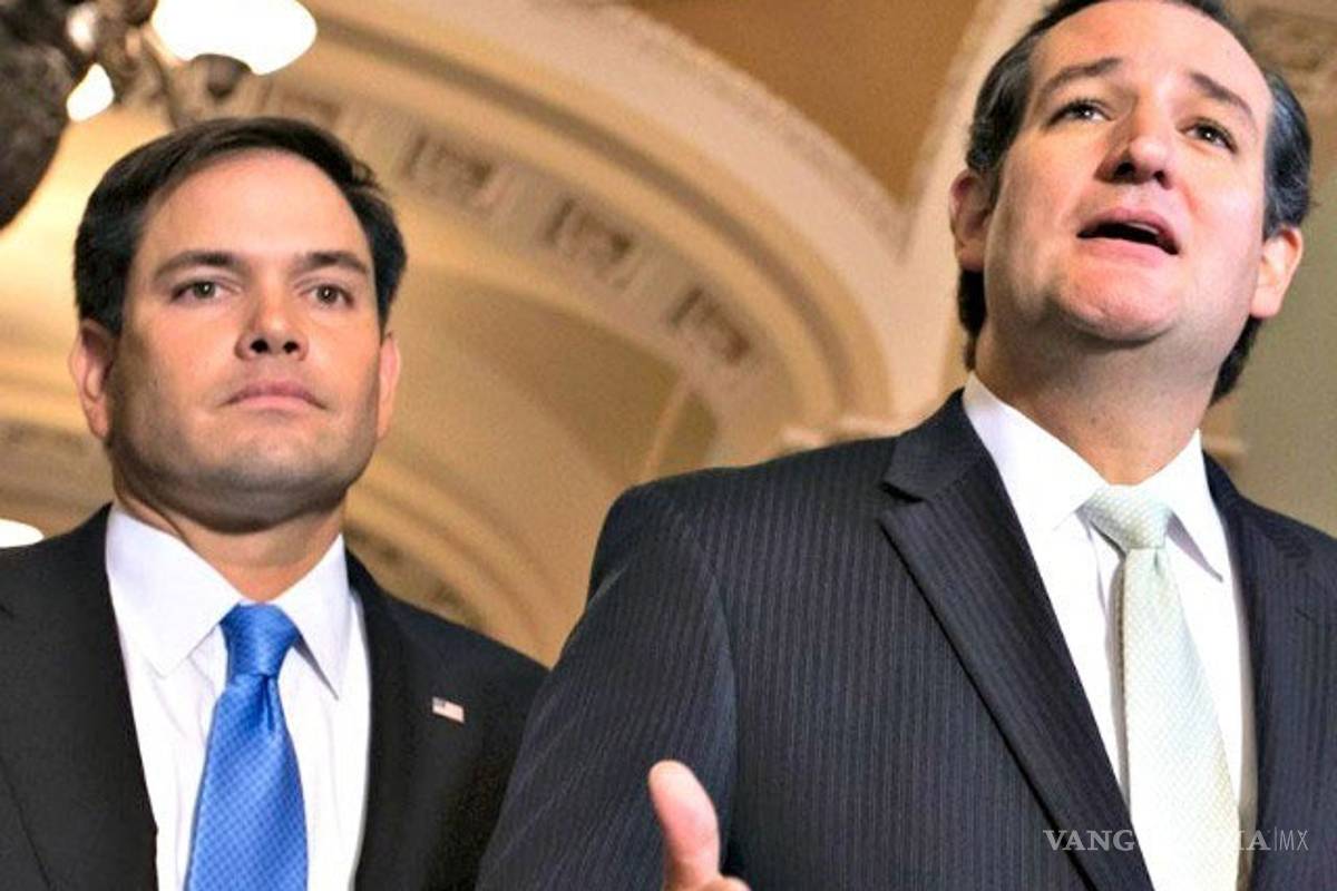 Ted Cruz y Marco Rubio podrían unirse contra Donald Trump