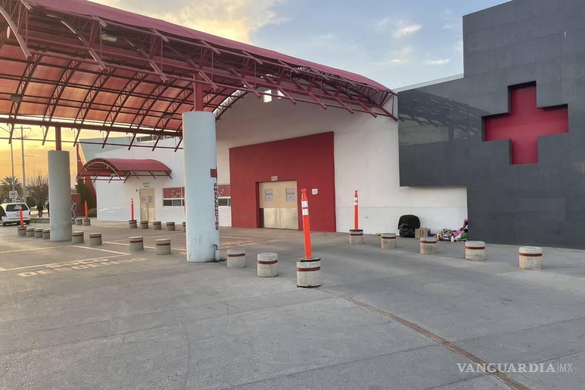 Mujer fallece al llegar a la Cruz Roja de Saltillo tras sufrir un infarto