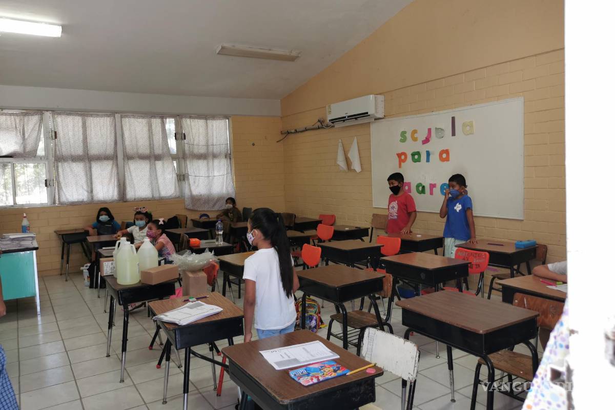 Aseguran que regreso a clases en Coahuila es seguro y pronto estarán en las aulas