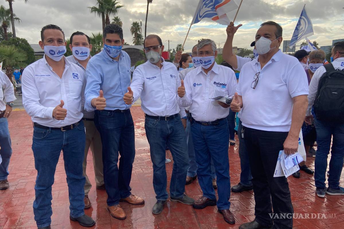 Acompaña líder nacional del PAN a candidatos en Coahuila