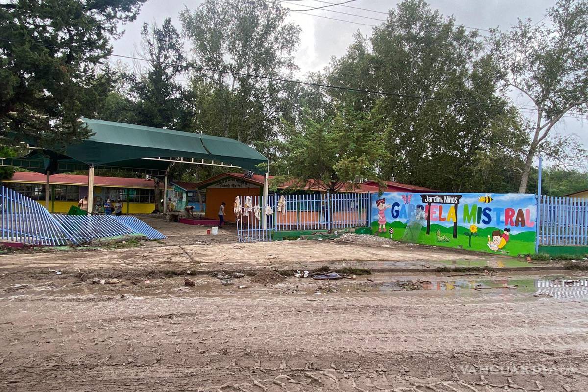 Jardín de Niños Gabriela Mistral en Múzquiz es el más dañado por lluvias: SEDU