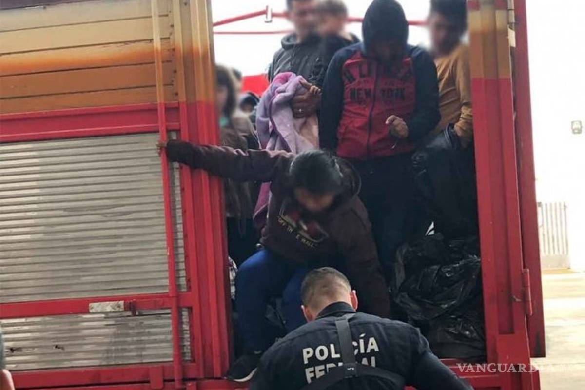 Policía Federal rescata a 45 migrantes en Veracruz