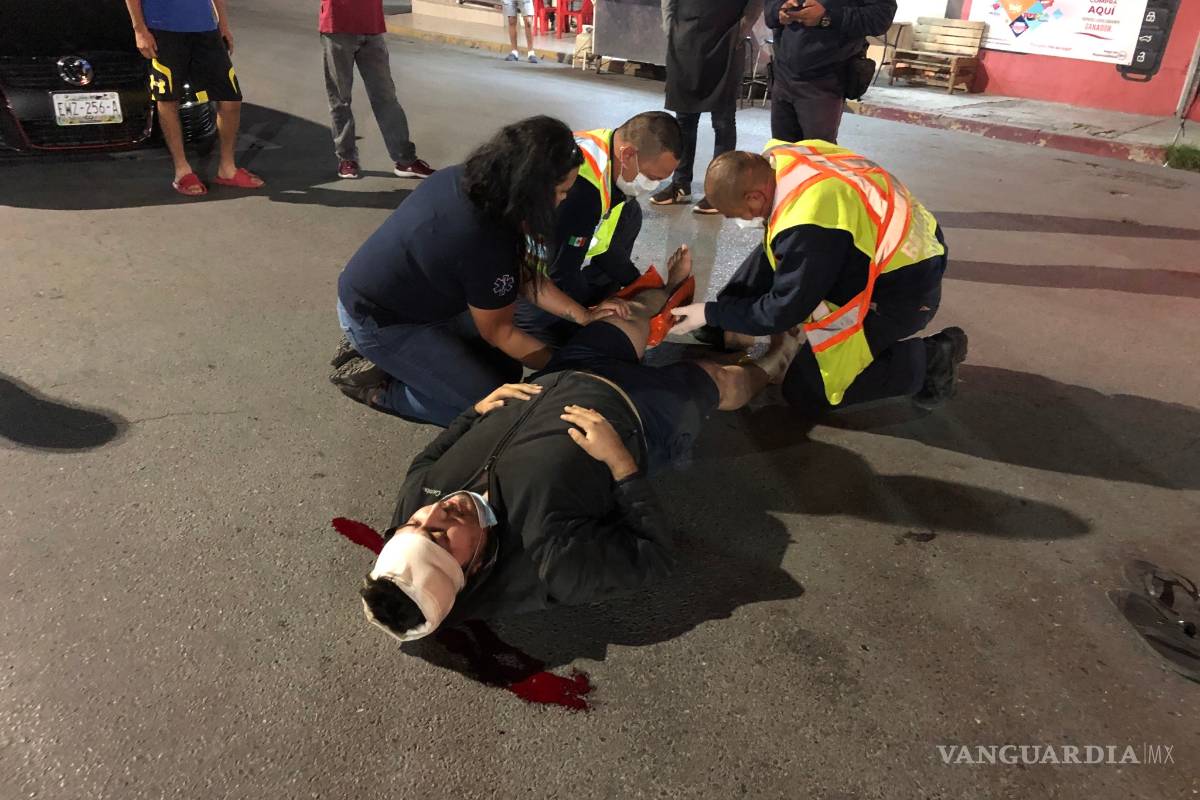 Lo arrollan mientras esperaba sus tacos en colonia de Saltillo