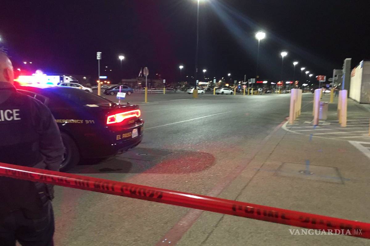 De nuevo El Paso, tiroteo en estacionamiento de Walmart deja un muerto y un herido