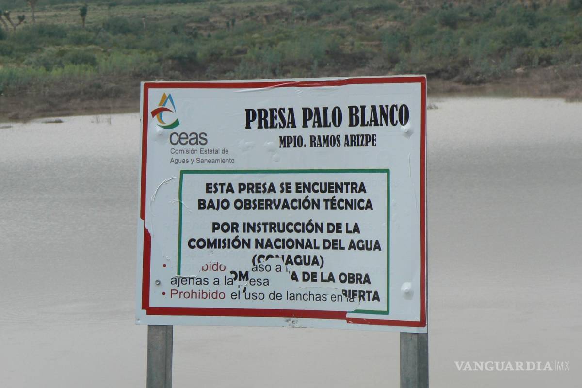 Pobladores se ampararán para evitar demoler presa Palo Blanco de Ramos Arizpe; revela MARS