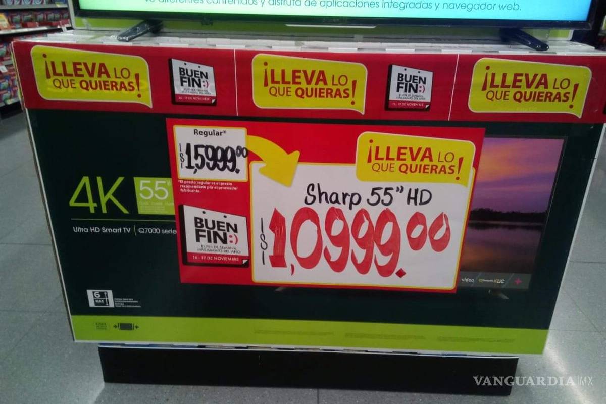 Se les va la coma y dan televisiones en mega oferta en Walmart de Edomex