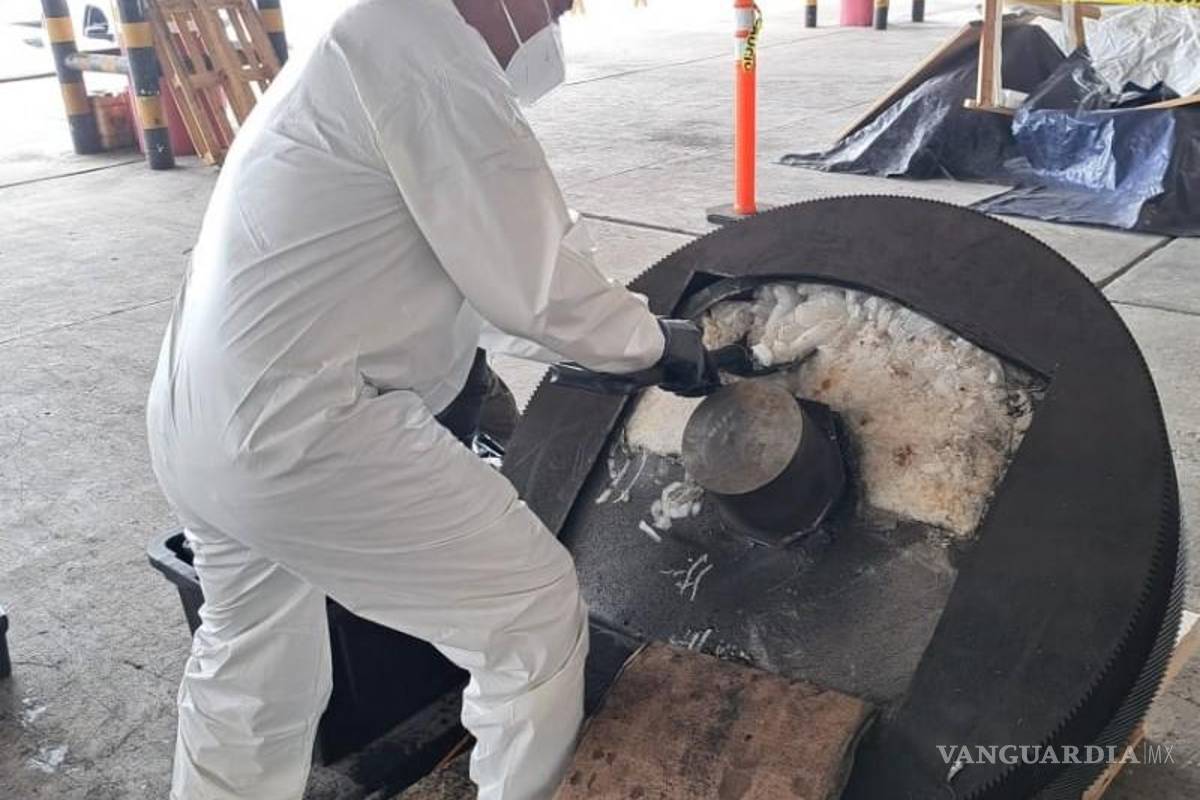 Decomisan en Veracruz más de 80 kilos de metanfetamina