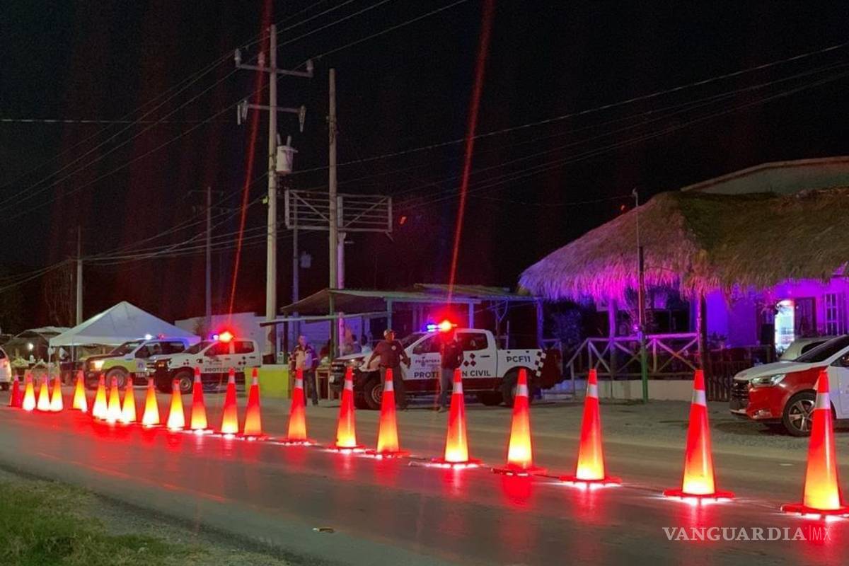 Velan por la seguridad de los paseantes; montan Operativo en carretera federal 30 por la Feria de San Buenaventura