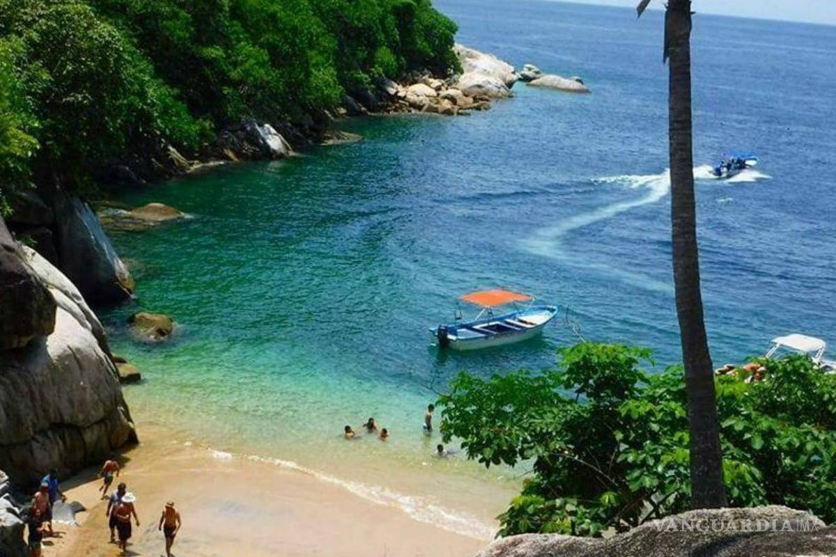 Colomitos, la playa más pequeña de México