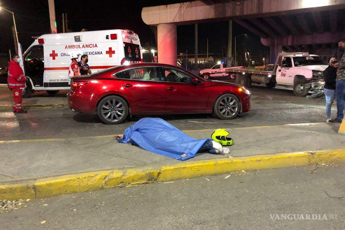 $!Al momento del accidente se encontró que el hombre portaba casco de seguridad.
