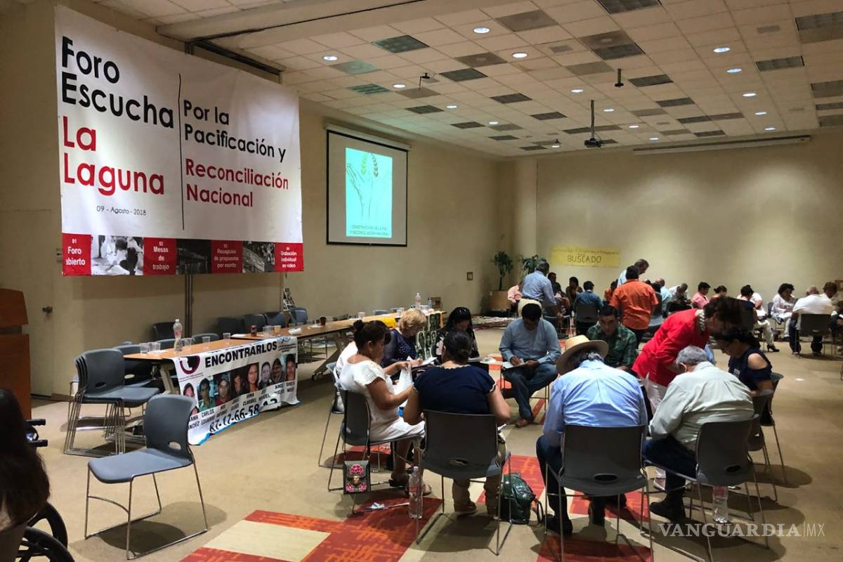 $!En Coahuila, familiares de víctimas de violencia rechazan el ‘perdón’ de AMLO