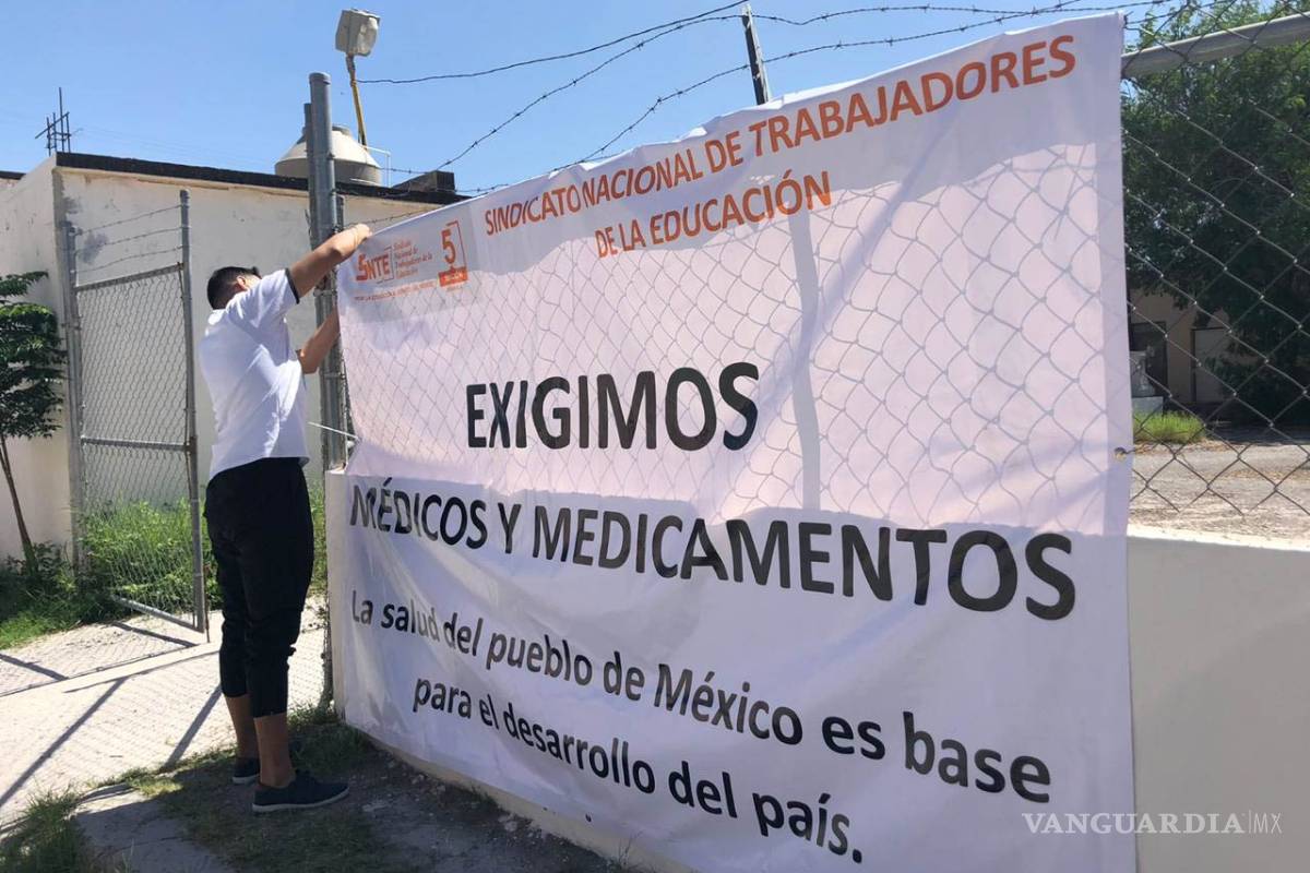 Maestros de la Sección 5 del SNTE denuncian deficiencia en clínicas del ISSSTE