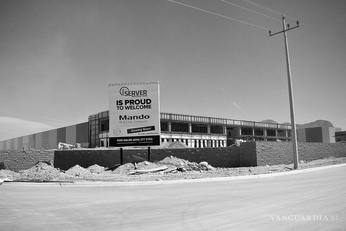 Avanza la edificación de naves industriales en el Parque Industrial Server en Arteaga