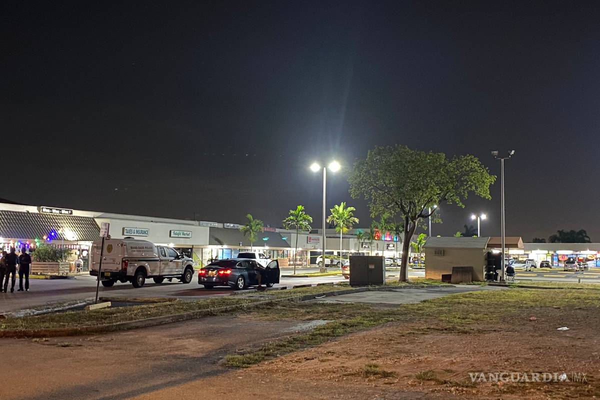 Tiroteo deja dos muertos y al menos 25 heridos en Florida, EU