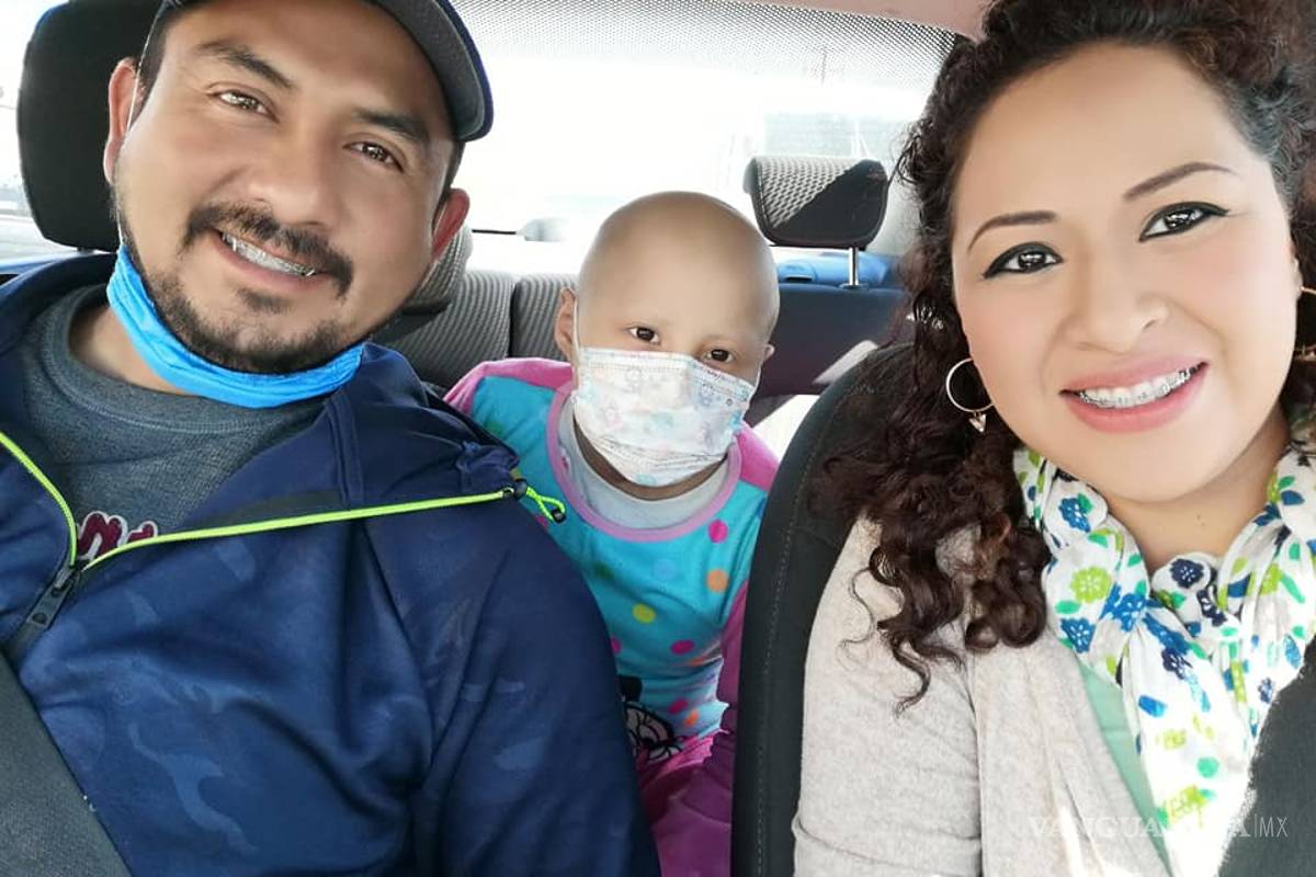 Joana, la niña saltillense que vence al cáncer