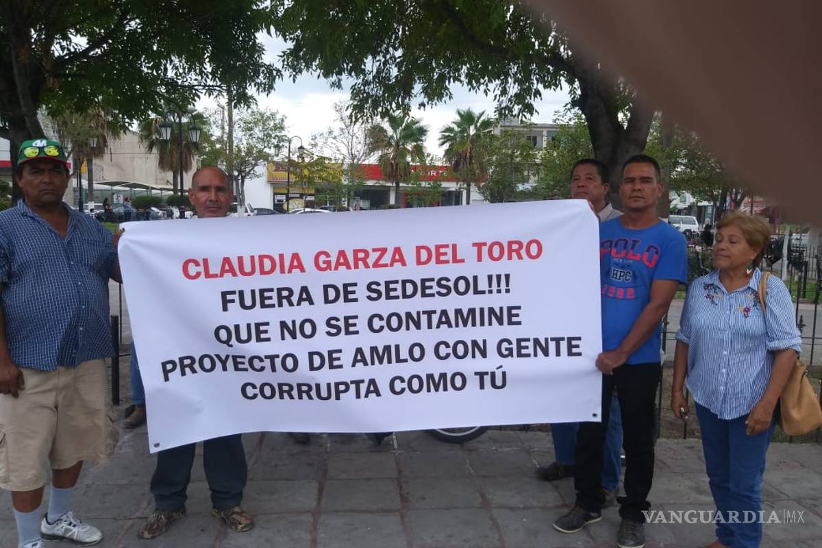 Militantes de Morena quieren fuera de Sedesol a Claudia Garza del Toro