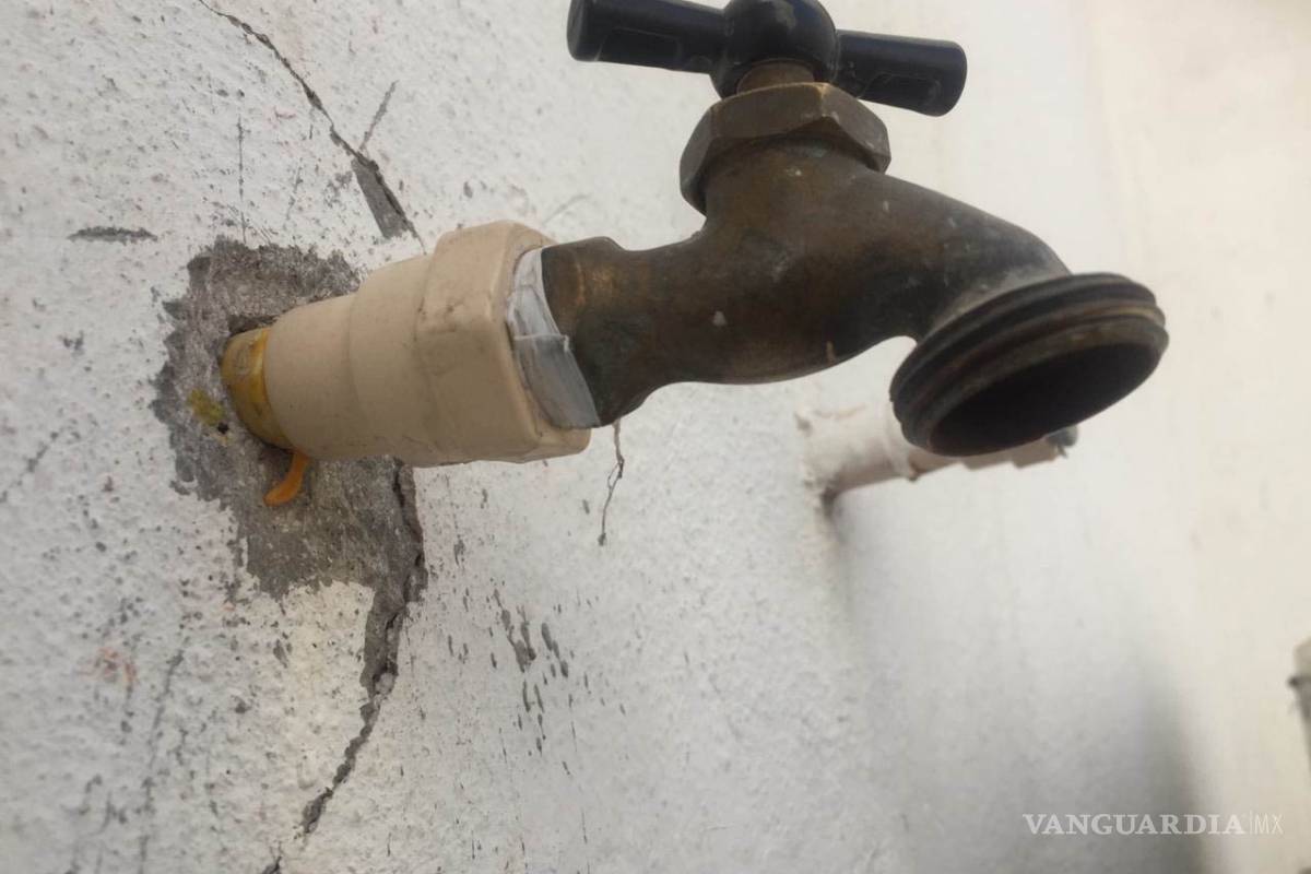 Cerca de 20 colonias de Monclova con problemas de agua
