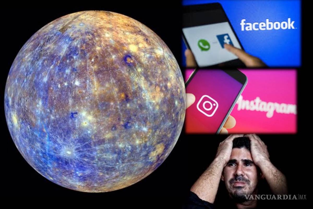¡Fenómeno astral el culpable de la caída de Facebook e Instagram! Conoce más de Mercurio Retrógrado