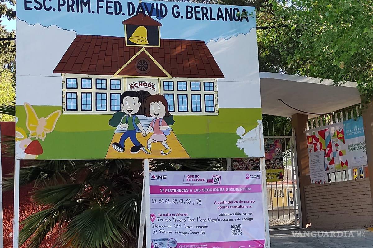 Cambian de casilla en primaria de Arteaga y electores dicen no ir a votar a la reubicación