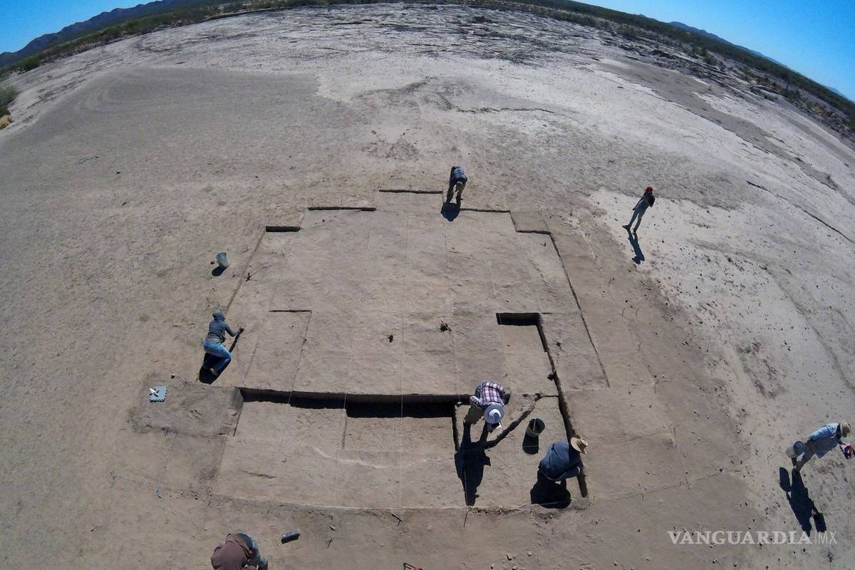 Arqueólogos exploran estructura arquitectónica intacta en Sonora